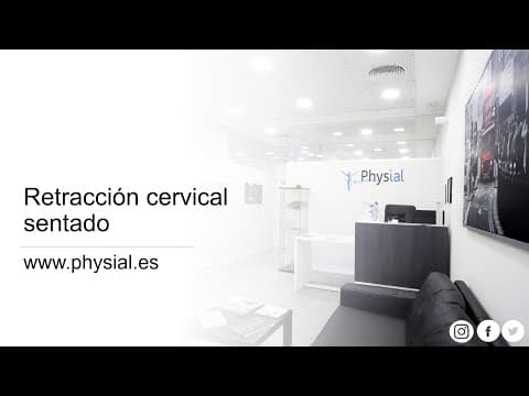 Vídeo del ejercicio: Retracción cervical sentado