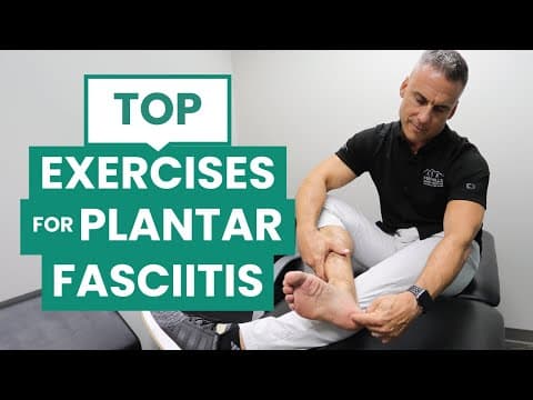 Vídeo del ejercicio: Estiramiento de la fascia plantar