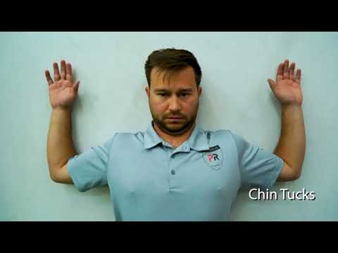 Vídeo del ejercicio: Retracción cervical (chin tuck)