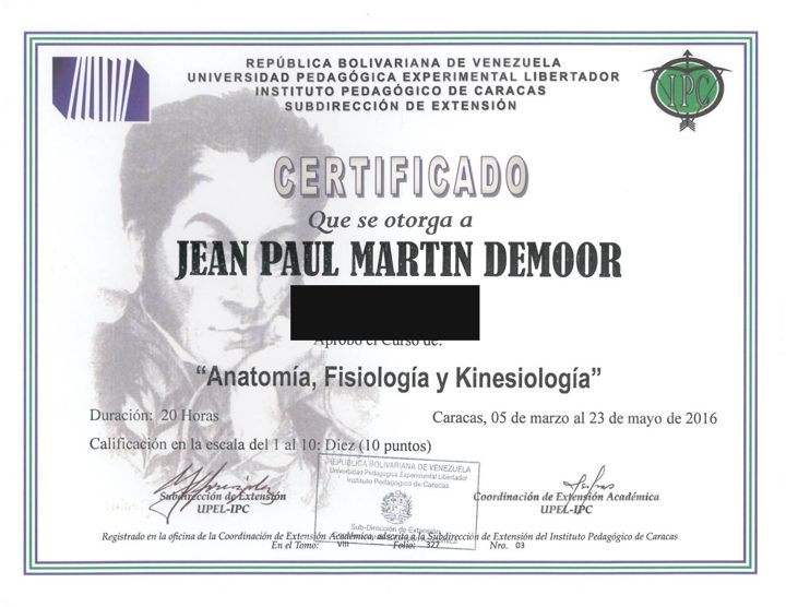 UPEL-IPC · Anatomía, Fisiología y Kinesiología